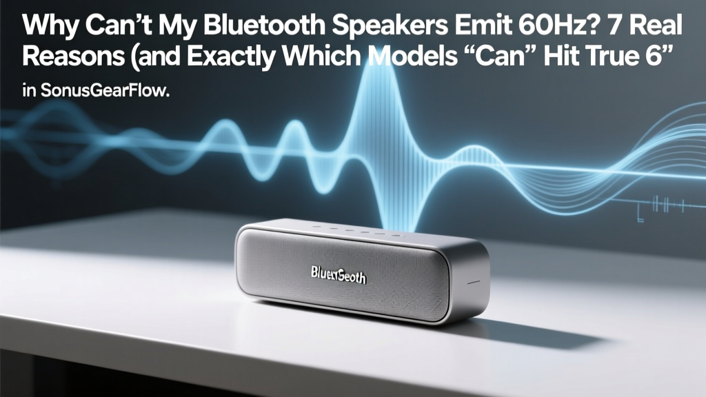 Why Can’t My Bluetooth Speakers Emit 60Hz? 7 Real Reasons (and Exactly Which Models *Can* Hit True 60Hz Bass—Without Subwoofers)