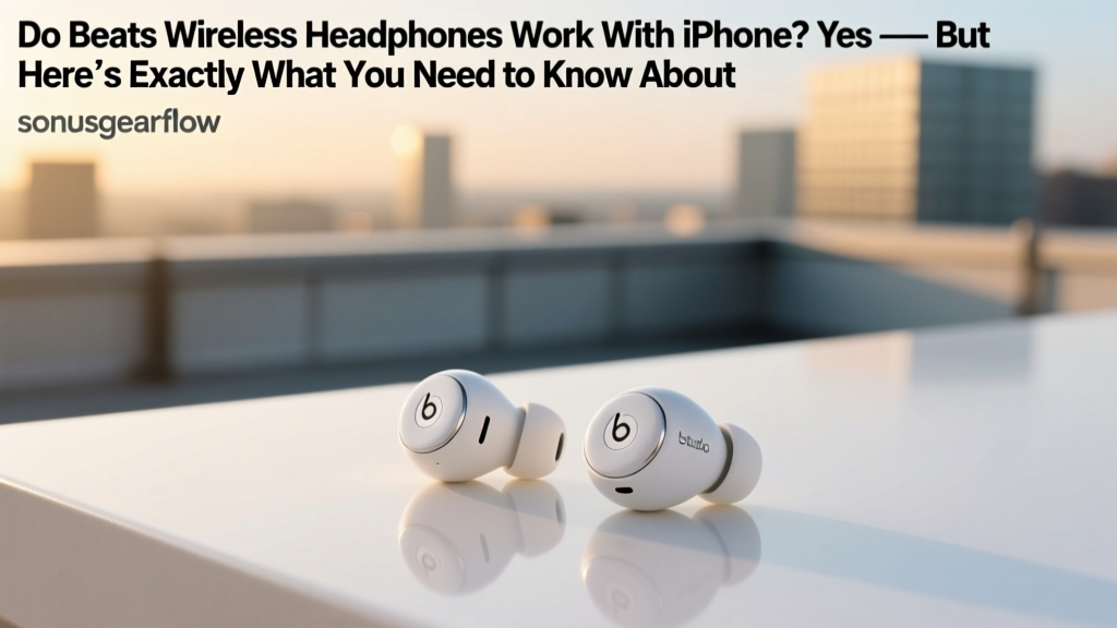 Do Beats Wireless Headphones Work With iPhone? Yes — But Here’s Exactly What You Need to Know About Pairing, Latency, Siri Integration, Battery Life, and Why Some Models Fail Silently (2024 Verified)