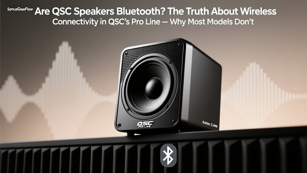 Are QSC Speakers Bluetooth? The Truth About Wireless Connectivity in QSC’s Pro Line — Why Most Models Don’t Support Bluetooth (And What You Should Use Instead)