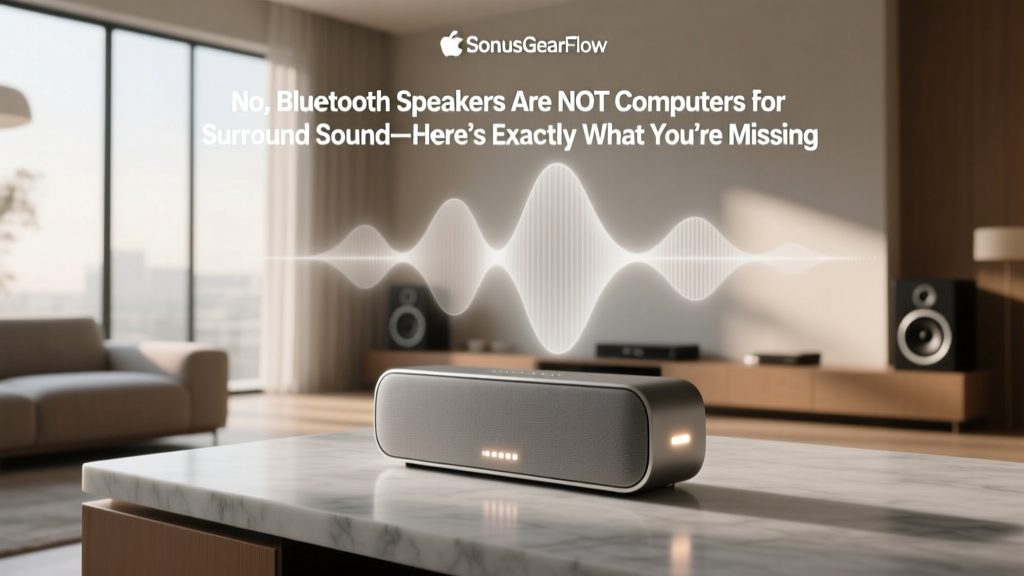 No, Bluetooth Speakers Are NOT Computers for Surround Sound—Here’s Exactly What You’re Missing (And How to Fix It Without Buying New Gear)