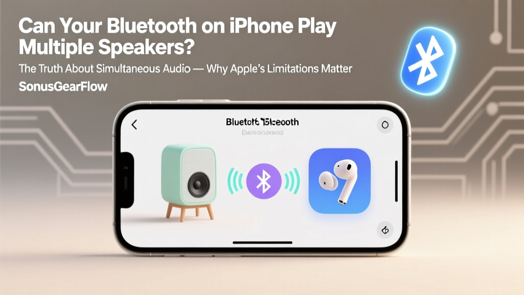 Can Your Bluetooth on iPhone Play Multiple Speakers? The Truth About Simultaneous Audio — Why Apple’s Built-in Limitation Exists, Which Third-Party Workarounds Actually Work in 2024, and How to Achieve True Multi-Speaker Sync Without Lag or Dropouts