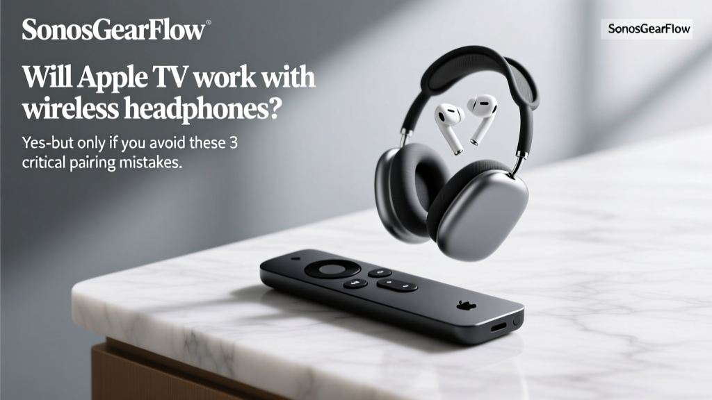 Will Apple TV work with wireless headphones? Yes—but only if you avoid these 3 critical pairing mistakes most users make (and here’s exactly how to fix each one in under 90 seconds)