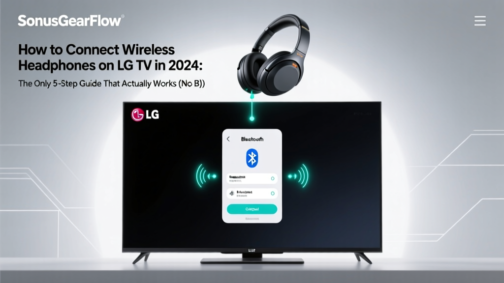 How to Connect Wireless Headphones on LG TV in 2024: The Only 5-Step Guide That Actually Works (No Bluetooth Pairing Failures, No Audio Lag, No Hidden Settings)