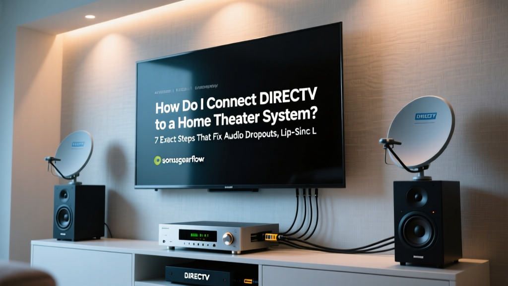 How Do I Connect DIRECTV to a Home Theater System? 7 Exact Steps That Fix Audio Dropouts, Lip-Sync Lag, and No-Sound Frustration (Even If You’ve Tried HDMI, Optical, and RCA)