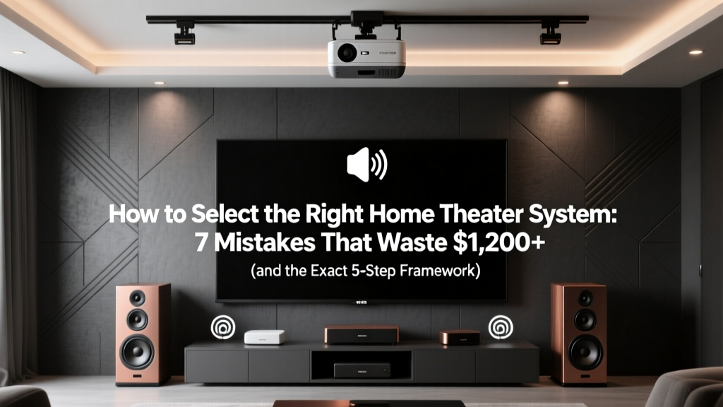 How to Select the Right Home Theater System: 7 Mistakes That Waste $1,200+ (and the Exact 5-Step Framework Pros Use to Avoid Them)