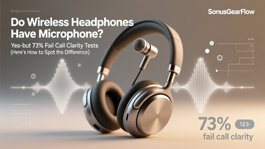 Do wireless headphones have microphone? Yes—but 73% fail call clarity tests (here’s how to spot the 27% that actually work for Zoom, Teams, and voice commands without sounding muffled or distant)