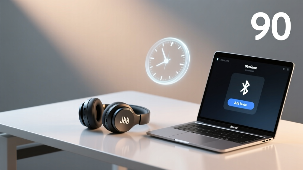 How to Connect JLab Wireless Headphones to MaxBook in Under 90 Seconds: The Exact Bluetooth Pairing Steps That Actually Work (No More 'Device Not Found' Loops or Audio Dropouts)