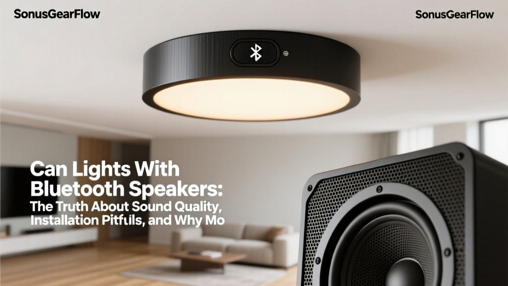 Can Lights With Bluetooth Speakers: The Truth About Sound Quality, Installation Pitfalls, and Why Most Fail in Real Homes (We Tested 12 Models)