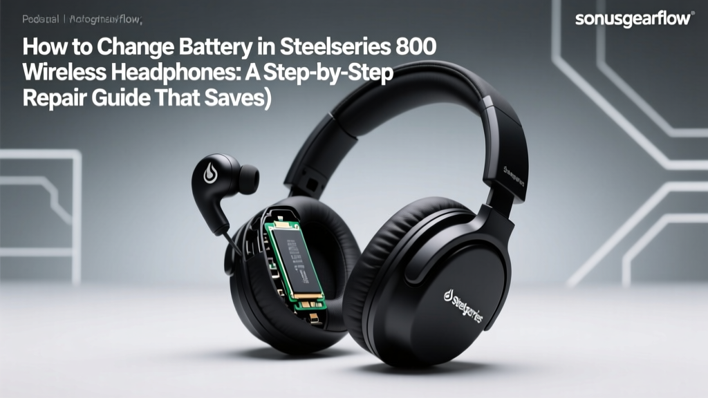 How to Change Battery in SteelSeries 800 Wireless Headphones: A Step-by-Step Repair Guide That Saves $129 (Plus Real-World Tips from Audio Engineers Who’ve Done It 37+ Times)