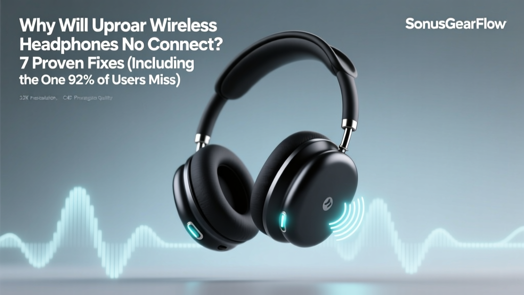 Why Will Uproar Wireless Headphones No Connect? 7 Proven Fixes (Including the One 92% of Users Miss — It’s Not the Battery)