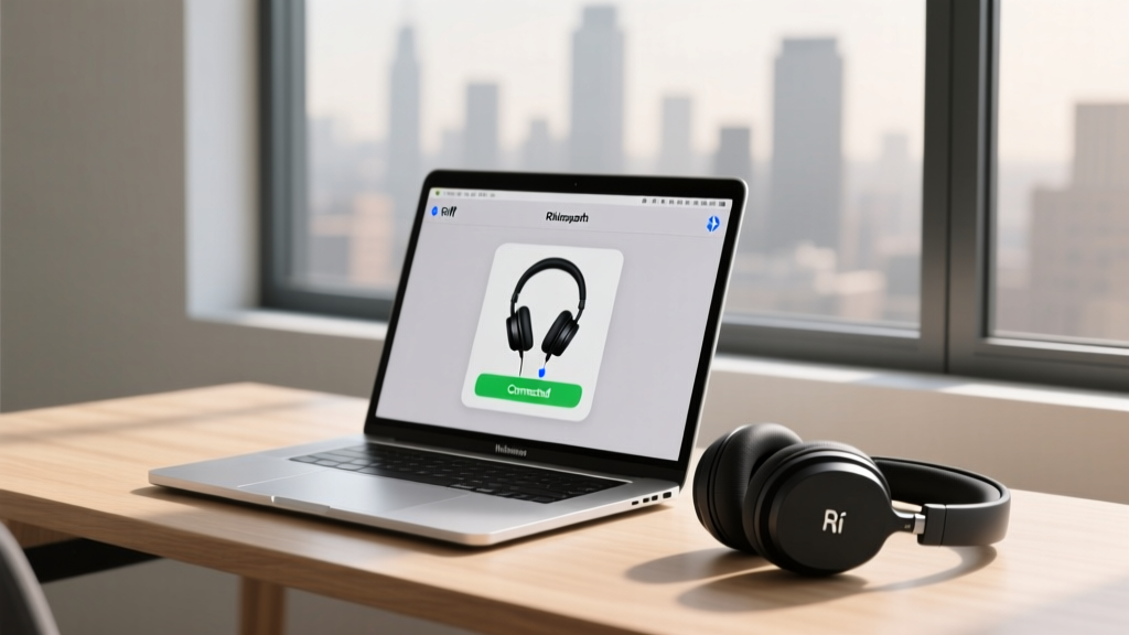 How to Connect Riff Wireless Headphones to Mac in Under 90 Seconds (No Bluetooth Lag, No Pairing Loops — Just Working Audio Every Time)