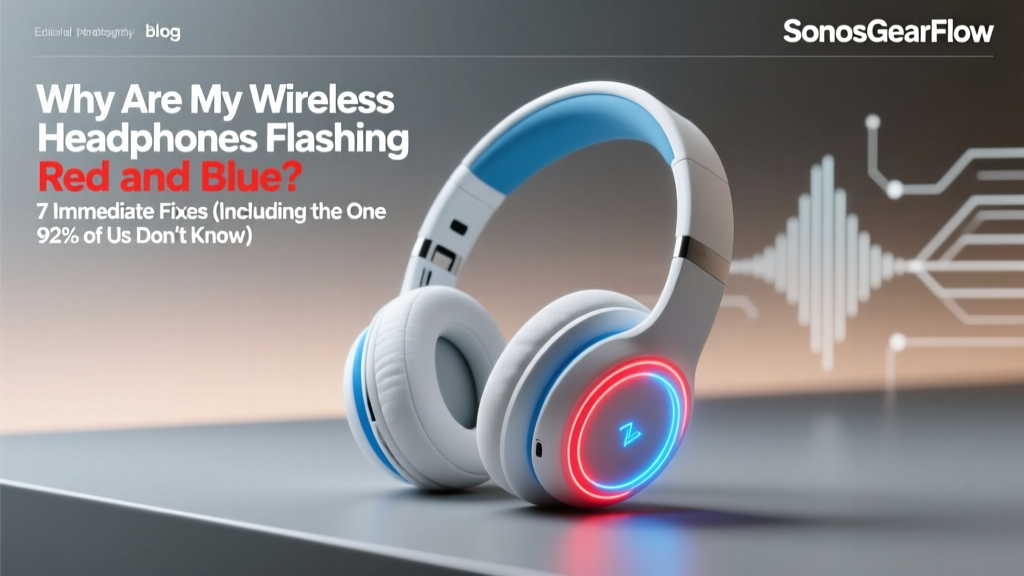 Why Are My Wireless Headphones Flashing Red and Blue? 7 Immediate Fixes (Including the One 92% of Users Miss That Drains Battery in 48 Hours)