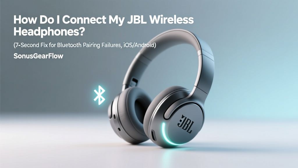 How Do I Connect My JBL Wireless Headphones? (7-Second Fix for Bluetooth Pairing Failures, iOS/Android/PC Troubleshooting, and Why Your JBL Won’t Show Up — Even When It’s Right There)