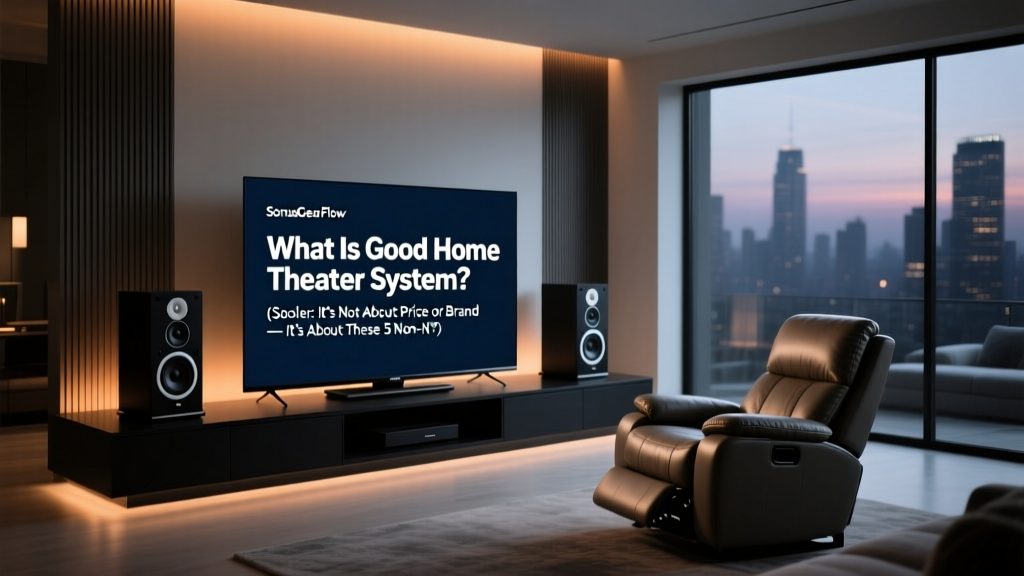 What Is Good Home Theater System? (Spoiler: It’s Not About Price or Brand — It’s About These 5 Non-Negotiable Audio-Video Alignment Rules Most Buyers Miss)
