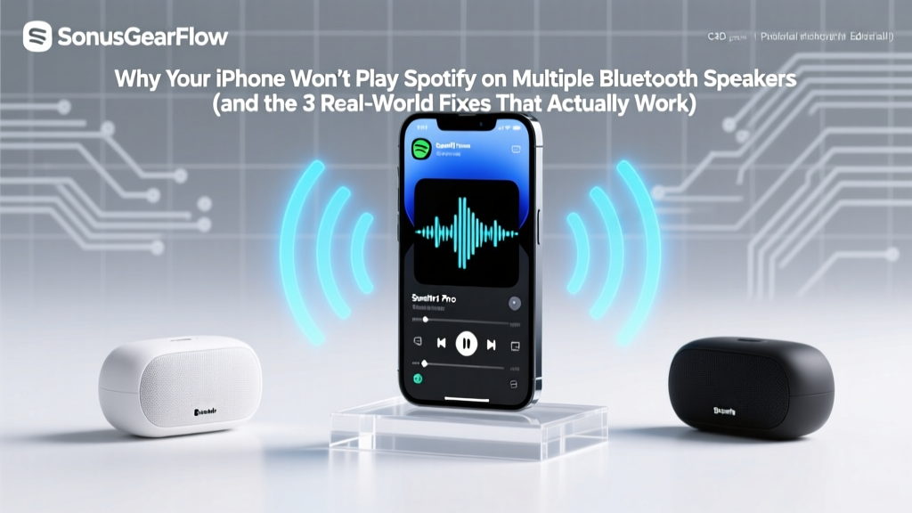Why Your iPhone Won’t Play Spotify on Multiple Bluetooth Speakers (and the 3 Real-World Fixes That Actually Work in 2024 — No Jailbreak, No Third-Party Apps)