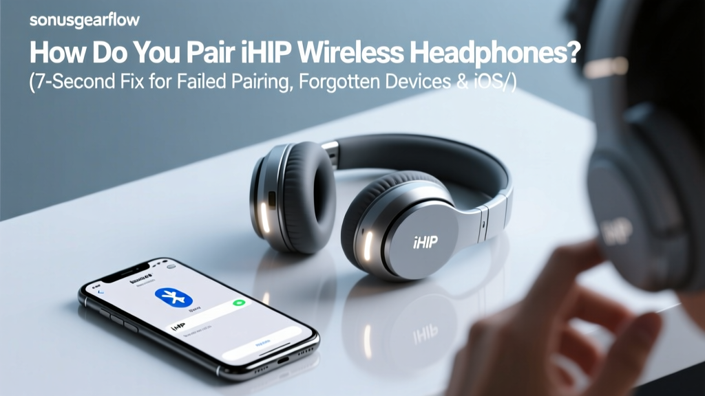 How Do You Pair iHIP Wireless Headphones? (7-Second Fix for Failed Pairing, Forgotten Devices & iOS/Android Confusion — No Manual Needed)