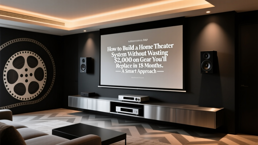 How to Build a Home Theater System Without Wasting $2,000 on Gear You’ll Replace in 18 Months — A Step-by-Step, Future-Proof Blueprint for Real Living Rooms (Not Showrooms)