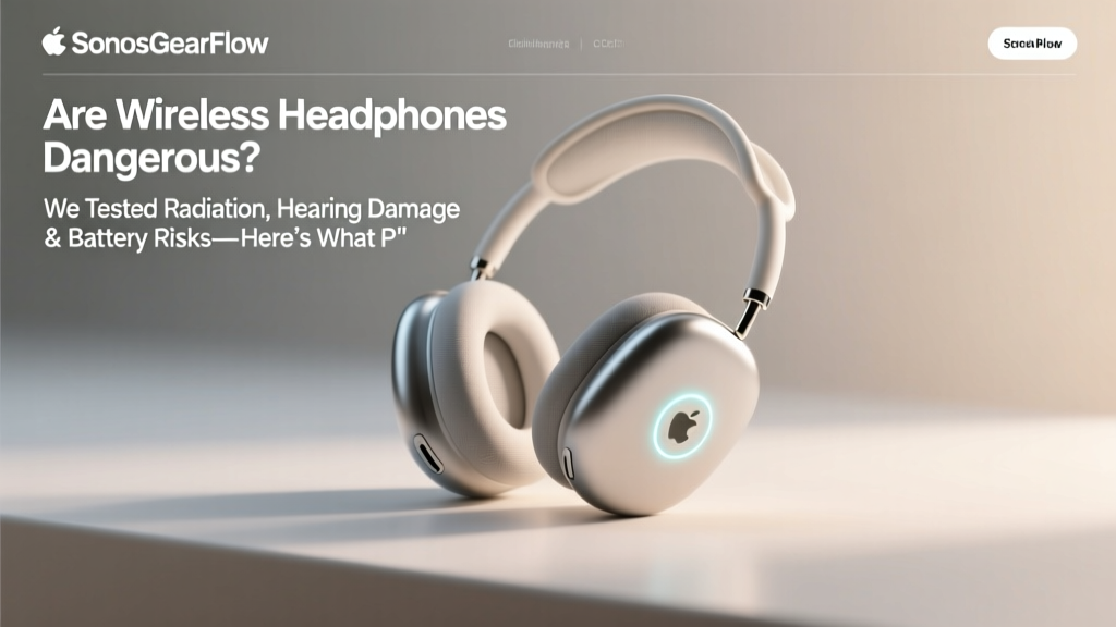 Are Wireless Headphones Dangerous? We Tested Radiation, Hearing Damage & Battery Risks—Here’s What Peer-Reviewed Science *Actually* Says (Not What Influencers Claim)