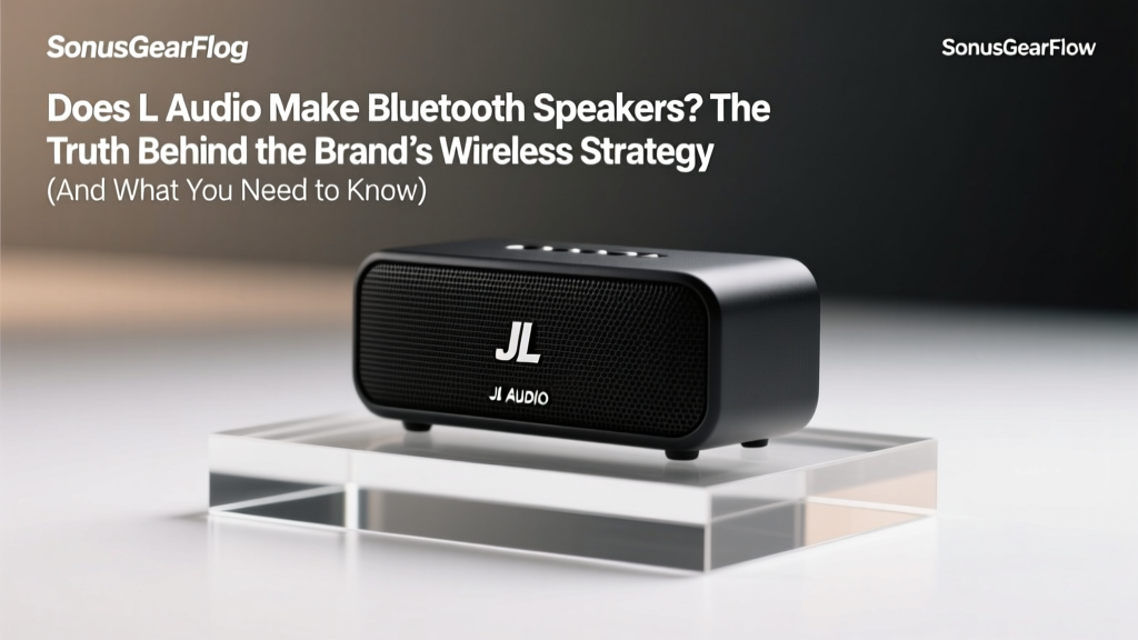Does JL Audio Make Bluetooth Speakers? The Truth Behind the Brand’s Wireless Strategy (And What You Should Buy Instead)