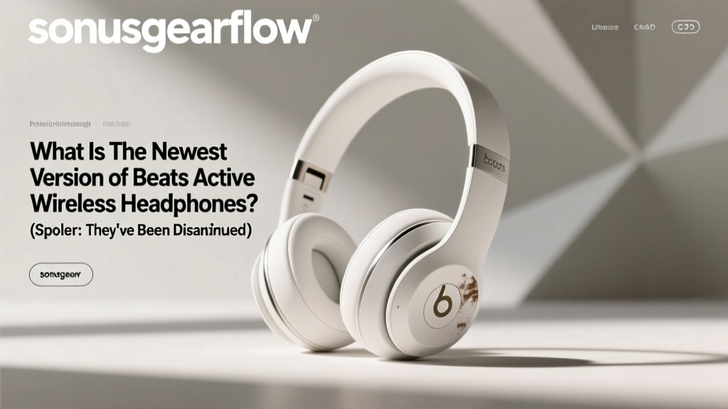 What Is the Newest Version of Beats Active Wireless Headphones? (Spoiler: They’ve Been Discontinued — Here’s What Replaced Them, Why It Matters, and How to Choose Smarter in 2024)