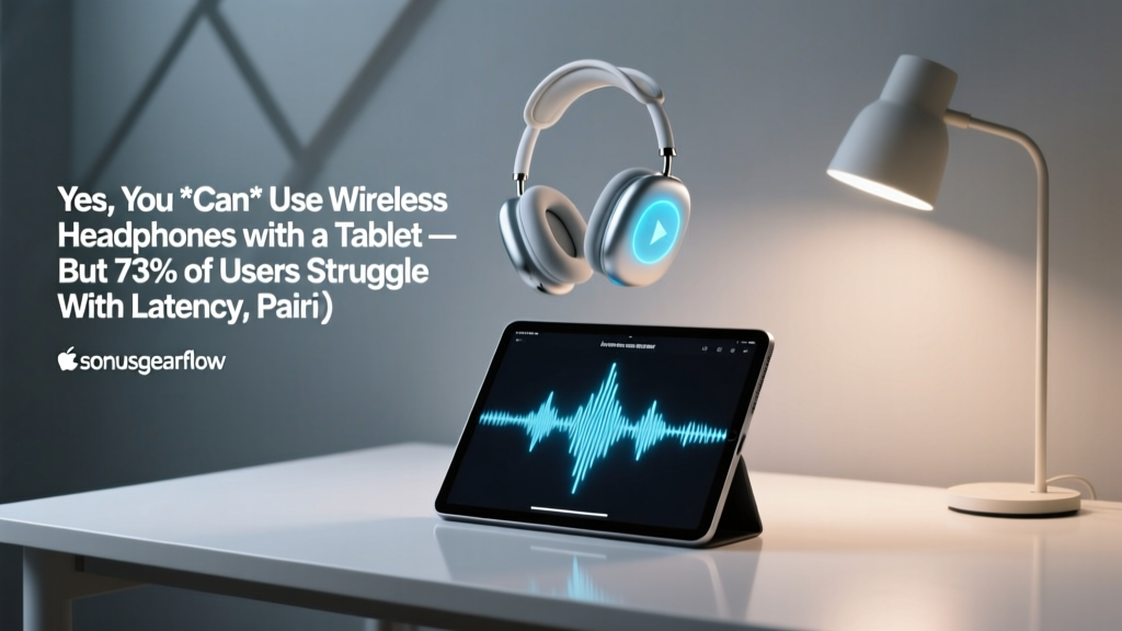 Yes, You *Can* Use Wireless Headphones with a Tablet — But 73% of Users Struggle With Latency, Pairing Failures, or Audio Dropouts (Here’s Exactly How to Fix All 3 in Under 90 Seconds)