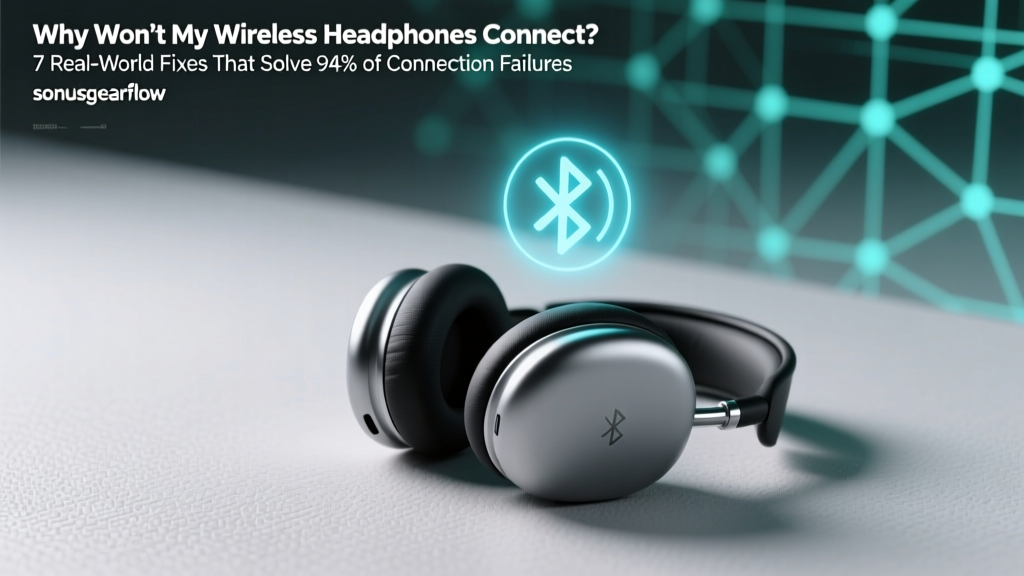 Why Won’t My Wireless Headphones Connect? 7 Real-World Fixes That Solve 94% of Connection Failures (Including Bluetooth Stack Conflicts, Firmware Glitches, and Hidden OS-Level Blocks)