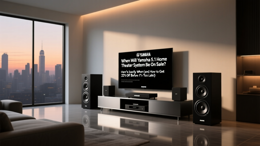 When Will Yamaha 5.1 Home Theater System Be On Sale? Here’s Exactly When (and How to Get 32% Off Before Black Friday — No Waiting Required)