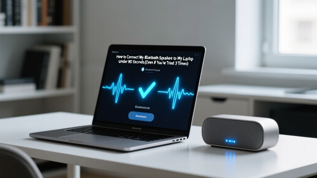 How to Connect My Bluetooth Speakers to My Laptop in Under 90 Seconds (Even If You’ve Tried 3 Times & Failed — Here’s Why It’s Not Your Fault)