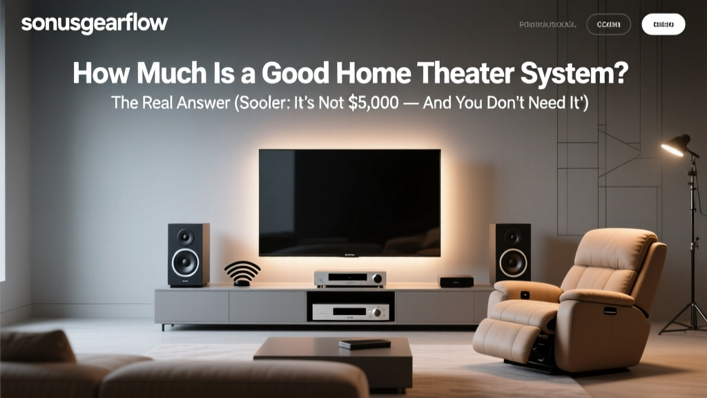 How Much Is a Good Home Theater System? The Real Answer (Spoiler: It’s Not $5,000 — And You Don’t Need Dolby Atmos to Feel the Bass)