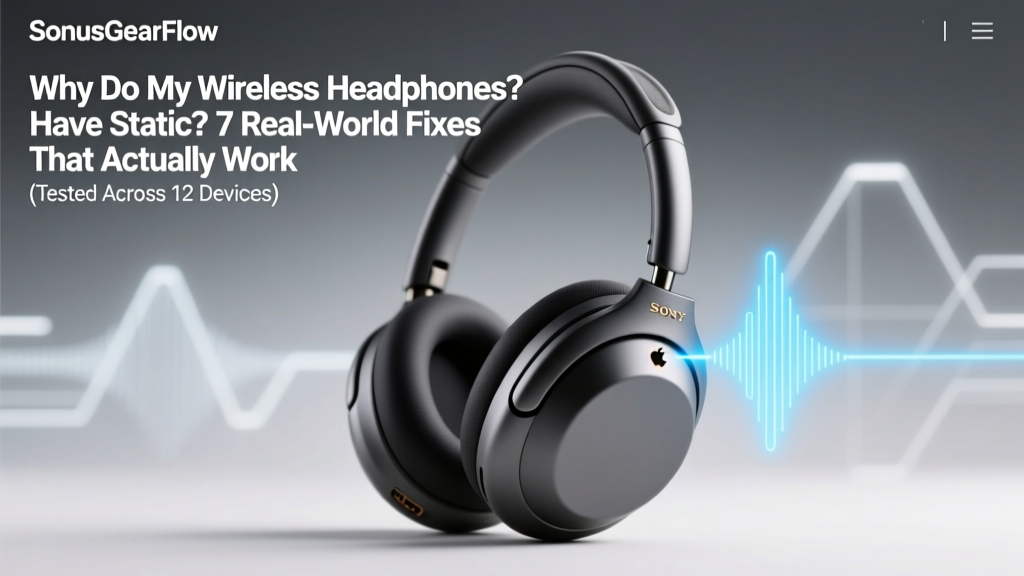 Why Do My Wireless Headphones Have Static? 7 Real-World Fixes That Actually Work (Tested Across 12 Brands & 3 Bluetooth Versions)