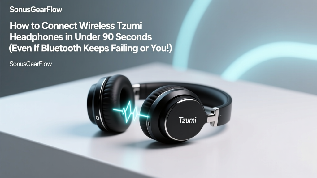 How to Connect Wireless Tzumi Headphones in Under 90 Seconds (Even If Bluetooth Keeps Failing or Your Device Won’t Recognize Them)