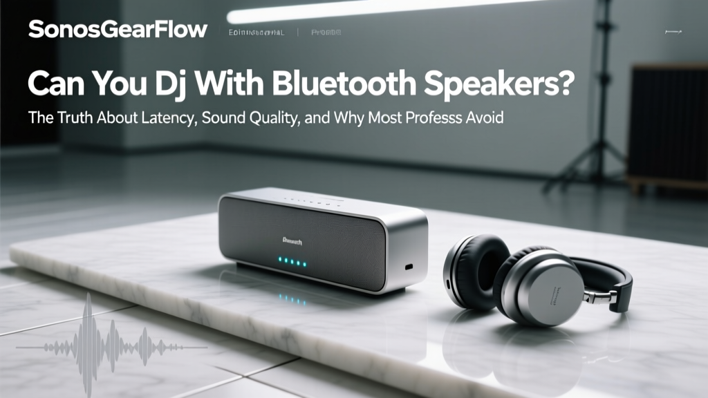 Can You DJ With Bluetooth Speakers? The Truth About Latency, Sound Quality, and Why Most Pros Avoid Them (But How to Make It Work If You Must)
