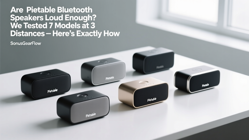 Are Pietable Bluetooth Speakers Loud Enough? We Tested 7 Models at 3 Distances — Here’s Exactly How Loud They Get (and When They Fall Short)