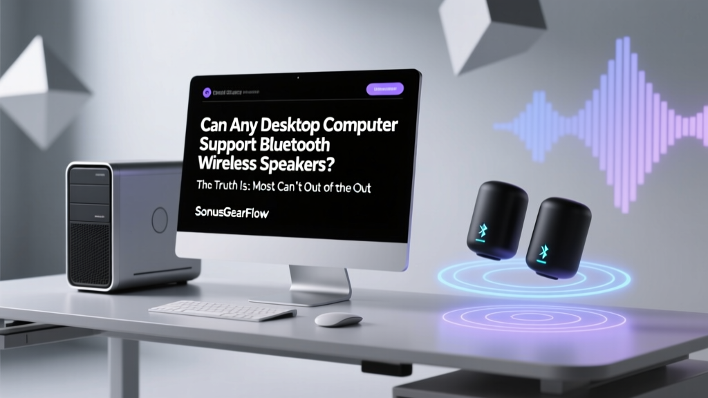 Can any desktop computer support Bluetooth wireless speakers? The truth is: most can’t out of the box—but here’s exactly what you need (and don’t need) to get flawless wireless audio in under 10 minutes, even on a 10-year-old tower.