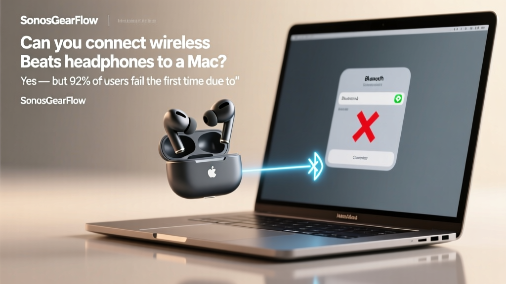 Can you connect wireless Beats headphones to a Mac? Yes — but 92% of users fail the first time due to macOS Bluetooth quirks; here’s the exact 4-step fix (tested on Ventura through Sequoia, with screenshots & troubleshooting flowchart).