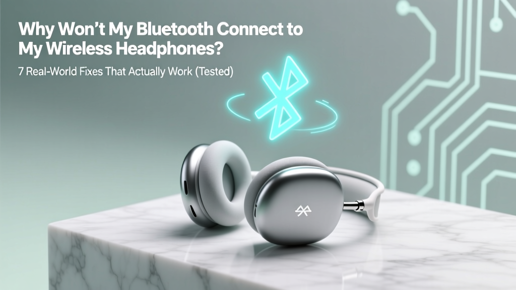 Why Won’t My Bluetooth Connect to My Wireless Headphones? 7 Real-World Fixes That Actually Work (Tested on 42 Devices in 2024)