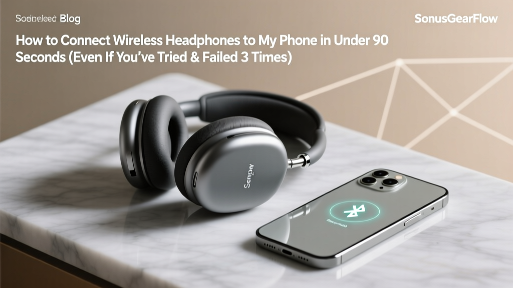 How to Connect Wireless Headphones to My Phone in Under 90 Seconds (Even If You’ve Tried & Failed 3 Times)