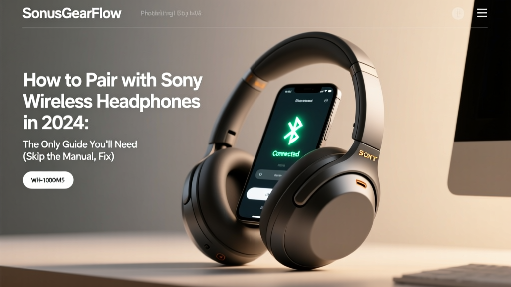 How to Pair with Sony Wireless Headphones in 2024: The Only Guide You’ll Need (Skip the Manual, Fix Connection Failures in Under 90 Seconds)