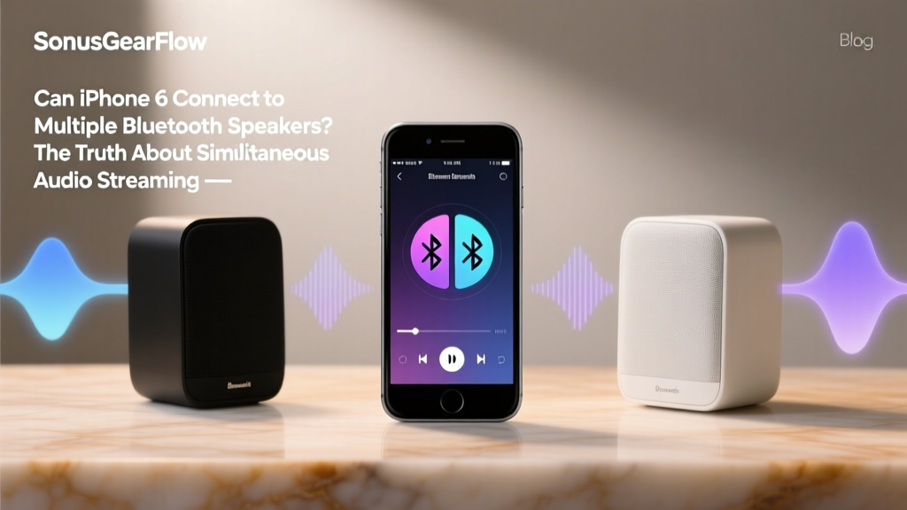 Can iPhone 6 Connect to Multiple Bluetooth Speakers? The Truth About Simultaneous Audio Streaming — Why You’re Hearing Conflicting Answers (and What Actually Works in 2024)