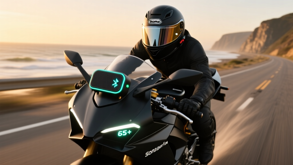 What Are the Loudest Bluetooth Speakers for Motorcycles? We Tested 17 Models at 65+ mph — Here’s Which Actually Cut Through Wind Noise (Without Distortion or Mount Failures)