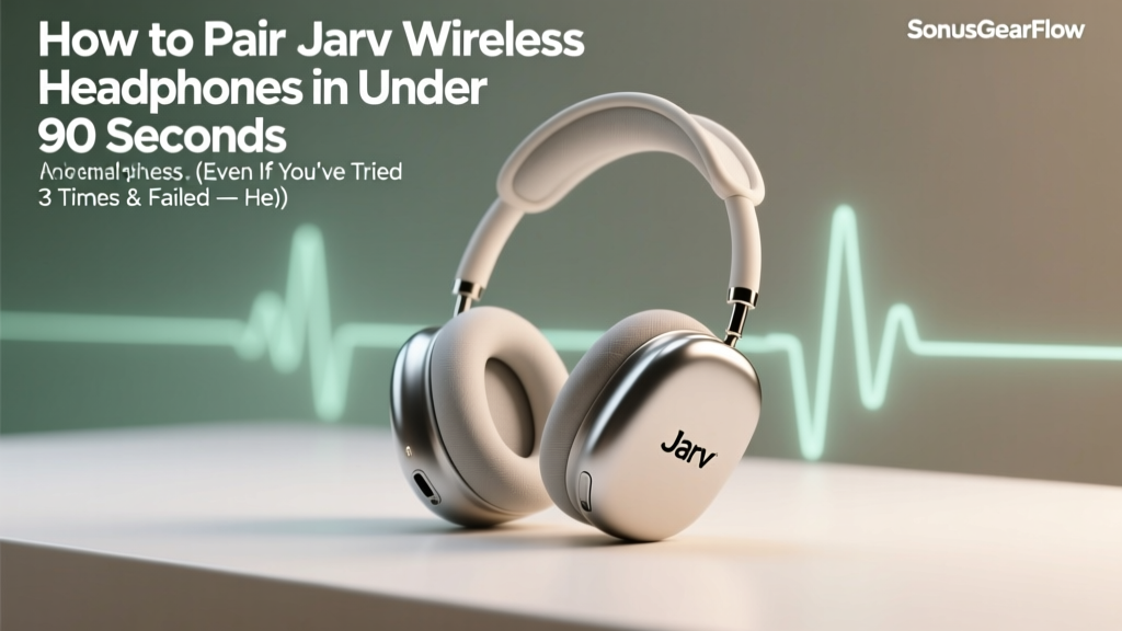 How to Pair Jarv Wireless Headphones in Under 90 Seconds (Even If You’ve Tried 3 Times & Failed — Here’s the Exact Button Combo Your Manual Skipped)