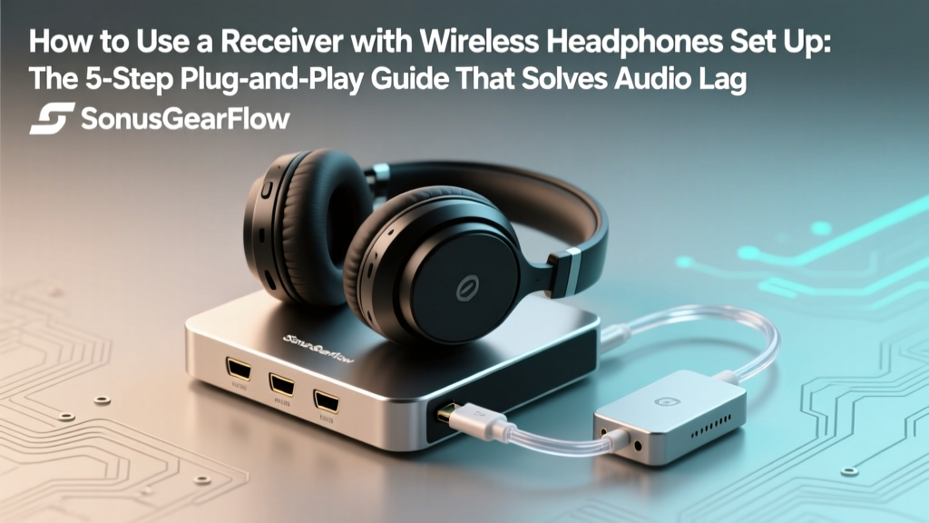 How to Use a Receiver with Wireless Headphones Set Up: The 5-Step Plug-and-Play Guide That Solves Audio Lag, Pairing Failures, and Mono Output—No Tech Degree Required
