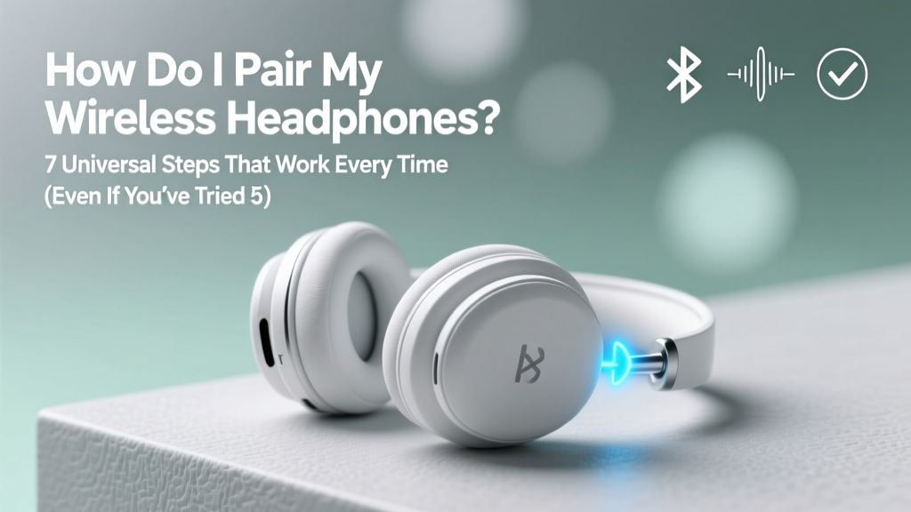 How Do I Pair My Wireless Headphones? 7 Universal Steps That Work Every Time (Even If You’ve Tried 5 Times & Still Got ‘Device Not Found’)