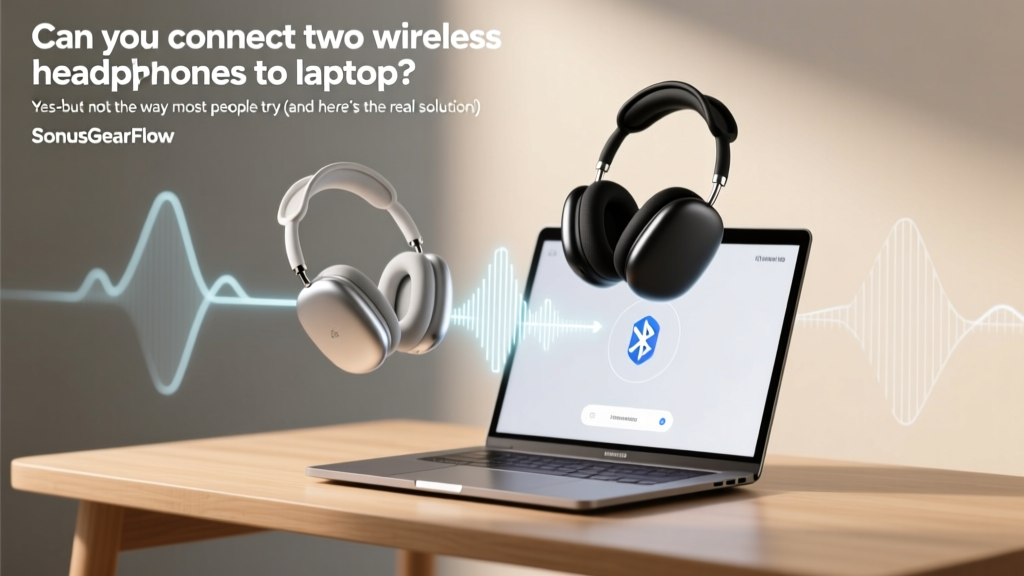 Can you connect two wireless headphones to laptop? Yes—but not the way most people try (and here’s the *only* reliable method for Windows, macOS, and Linux without lag, dropouts, or buying new gear).