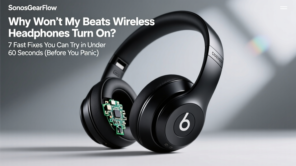 Why Won’t My Beats Wireless Headphones Turn On? 7 Fast Fixes You Can Try in Under 60 Seconds (Before You Buy New Ones)