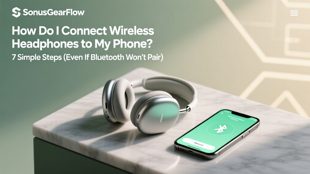 How Do I Connect Wireless Headphones to My Phone? 7 Simple Steps (Even If Bluetooth Won’t Pair, Keeps Disconnecting, or Your Phone Says 'Device Not Found')