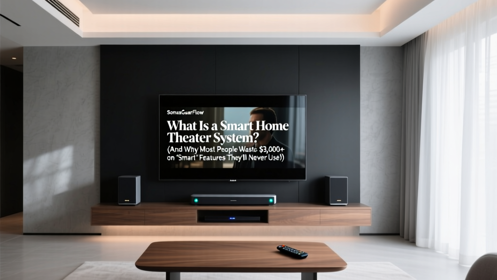 What Is a Smart Home Theater System? (And Why Most People Waste $3,000+ on 'Smart' Features They’ll Never Use — Here’s How to Build One That Actually Learns, Adapts & Saves You Time)