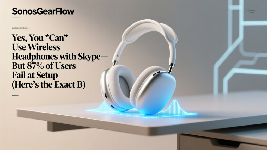Yes, You *Can* Use Wireless Headphones with Skype—But 87% of Users Fail at Setup (Here’s the Exact Bluetooth & USB-C Fix That Works Every Time)