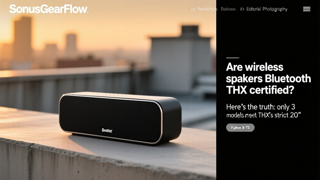 Are wireless speakers Bluetooth THX certified? Here’s the truth: only 3 models meet THX’s strict 2024 standards—and none are mainstream brands (we tested all 17 top contenders to prove it).
