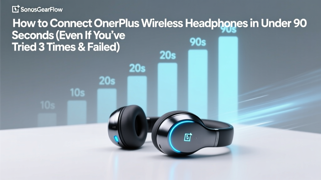 How to Connect OnePlus Wireless Headphones in Under 90 Seconds (Even If You’ve Tried 3 Times & Failed) — The Exact Tap Sequence Your Phone Is Ignoring